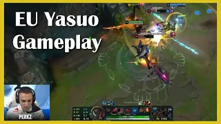 Perkz's POV on Yasuo against GenG