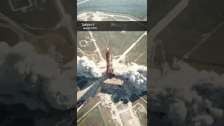 Saturn V launch | Apollo space program | VFX #nasa #apollo #space