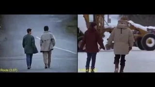 Northern Exposure - "Roots" / "Ill Wind" Ending Shot Comparison