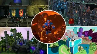 Open World Evolution in LEGO DC Videogames (2008-2018)
