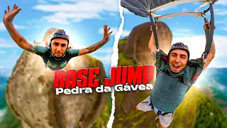 My first BASE Jump from Pedra da Gavea