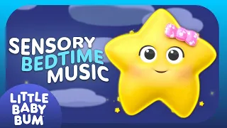 Sleepy Stars | Calming Sensory Animation | Baby Songs to Fall Asleep To 🌙✨