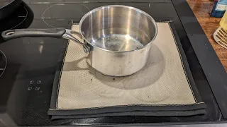LoMi Mat version 4 Review - glass top stove protector for induction or radiant cooktop