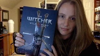 The Witcher 3: Wild Hunt Strategy Guide Collector's Edition Unboxing