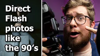 90's style Direct Flash photos | One MAJOR tip to make these pop!
