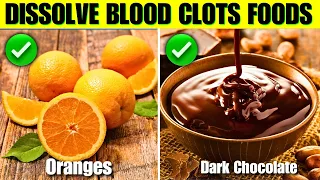 12 Natural Foods to Dissolve Blood Clots (Doctors WON'T Tell You)