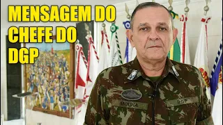 Mensagem do Chefe do Departamento-Geral do Pessoal