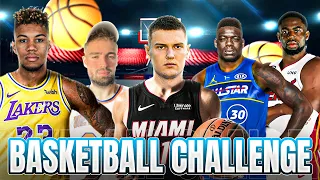 Basketball Challenge mit Sidney, Jordan, Bilo und Junior 🏀🔥| Marlon