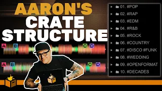 Aaron's DJ Crate Structure: Crate Hackers Co-Founder Tips+Tricks