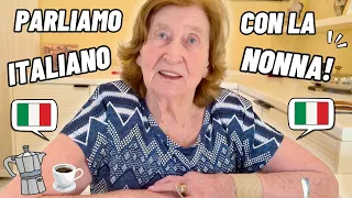 Beviamo Un Caffè Con La Nonnina (Sub ITA) | Imparare l’Italiano