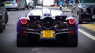 Supercars in London January 2024 - #CSATW583 | GMA T50, Purosangue, 812 Competizione, Ponton AMG