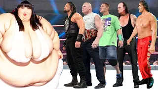 SUMO Princess vs Roman Reigns, Brock Lesnar, John Cena, The Undertaker & The Great Khali