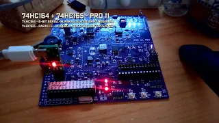 74HC164 and 74HC165 - Pro 11 Ghosting library New camera Setup Serial Parallel Shift Register