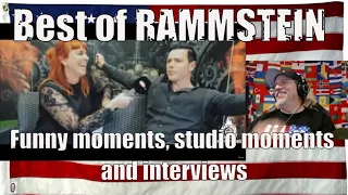 Best of RAMMSTEIN | Funny moments, studio moments and interviews - REACTION