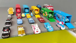 Disney Pixar Cars : Lightning Mcqueen, Cruz, Storm, Mater, Sally, Chick Hicks, Sheriff, Red, Fritter