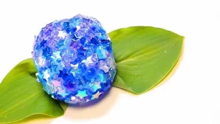 【ASMR】あじさいスライム Hydrangea Slime【音フェチ】