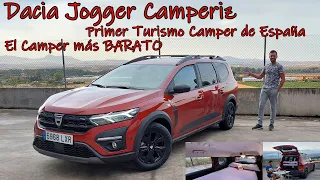 Dacia Jogger Camperiz | El PRIMER TURISMO CAMPER de España