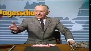 Theo Lingen - Tagesschau 1973