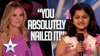 10-year-old's powerful VOICE gets STANDING OVATION | Unforgettable Audition | Britain's Got Talent