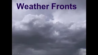 Types of Weather Fronts