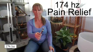 174 hz Tuning Fork | Reduce Pain & Tension | Solfeggio