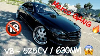 Mercedes-Benz CL 63 AMG 🔥 V8/6.2L - La vrai voiture de la mafia 😈🔥 Un Démon de 525 Chevaux 😰