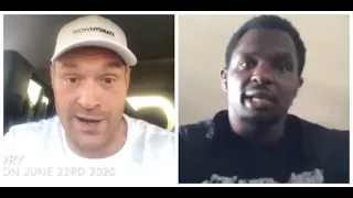 'YOU'RE A MUG' -TYSON FURY & DILLIAN WHYTE GET INTO BRUTAL WAR OF WORDS ON TWITTER (HEATED EXCHANGE)