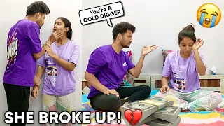 GOLD DIGGER Prank On Girlfriend *She Started Crying* (Almost Broke Up) 💔 | Prank On Girlfriend