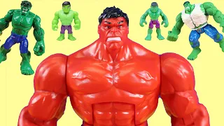 Hulk & Superhero Friends Adventures | 1 Hour Of Superhero Toy Videos For Kids