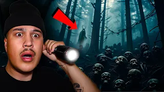 Our MOST DISTURBING VIDEO ever RECORDED | The Boneyard Woods (REAL WENDIGO ENCOUNTER)