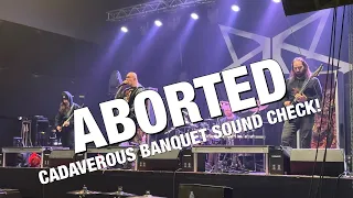 Aborted live in SLC sound check “Cadaverous Banquet” 11/11/2022