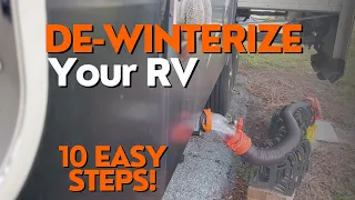 How to De-Winterize your RV or Trailer in 10 Easy Steps