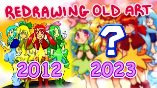 ☆ redrawing old art 💫✏️ OC redesign! (11 years later)