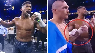 Anthony Joshua Has MELTDOWN After Loss To Oleksandr Usyk ... (REACTION)