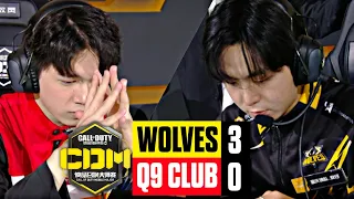 BATTLE OF TWO WORLD CHAMPIONS🏆🏆!!  | Wolves 3-0 Q9 | Match Highlights | CDM S7 Stage 2