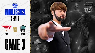 진윅 | T1 vs. DK 게임 3 하이라이트 | Semifinals Day 1 | 10.30 | 2021 월드 챔피언십