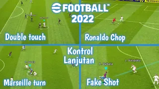 Trik Skill Memukau Untuk Menggocek, Lawan Auto Bingung - Efootball 2023 Mobile (Kontrol Lanjutan)