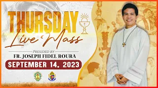 THURSDAY FILIPINO MASS TODAY LIVE SEPTEMBER 14, 2023 | Feast of the Exaltation of the Holy Cross