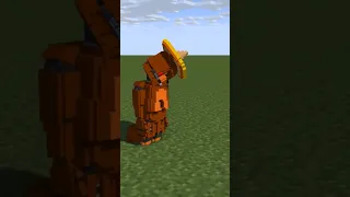 El Chip breaks down(fnaf minecraft animation)