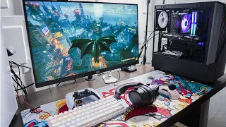 EU MONTEI UM PC GAMER NO VALOR DE R$ 3500 COMPLETO + MONTAGEM + TESTE EM JOGOS