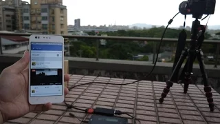 use Facebook Live on Android to livestream (broadcast) DV / Camcorder  DSLR