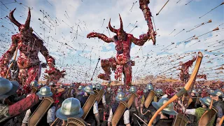 3,000,000 Human Archers Vs 2000 Giants & Trolls - Ultimate Epic Battle Simulator 2