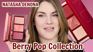 NATASHA DENONA BERRY POP COLLECTION | Cheek Trio, Lipstick, and Lip Crayon | Worth the Splurge??