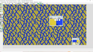 Как быстро сделать перфокарту для двухфонтурного жаккарда с программой DK