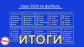 Отбор на Евро 2024. Итоги сентября. Кто выбыл? Таблицы.