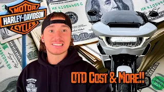 How Much I Paid For My 2024 Harley Davidson Road Glide!!