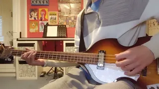 I want to hold your hand bass cover-The Beatles