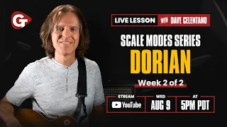 Scale Modes Series For Guitar -- Dorian Mode Week 2 | Guitar Tricks