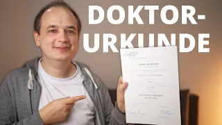 Meine Doktorurkunde ist da! 🎉