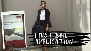 My First Bail Application| How to prepare for your first bail as a CA|becoming a lawyer in SA